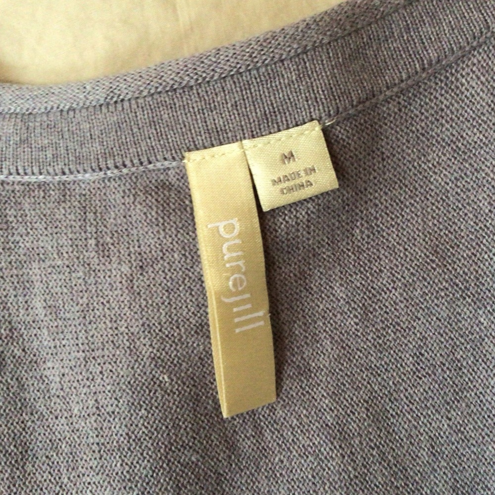 Pure Jill Cotton With Cashmere oversized Cardigan - Picture 4 of 4